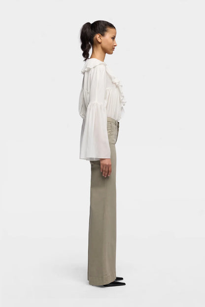 7 For All Mankind Military Women Modern Dojo in Comfort Twill SKU: 7U330E39_3O8 Image 05