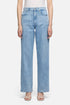 7 For All Mankind Iris Women Stovepipe Straight in Indigo Linen SKU: 7U4N0U03_IRI Image 03