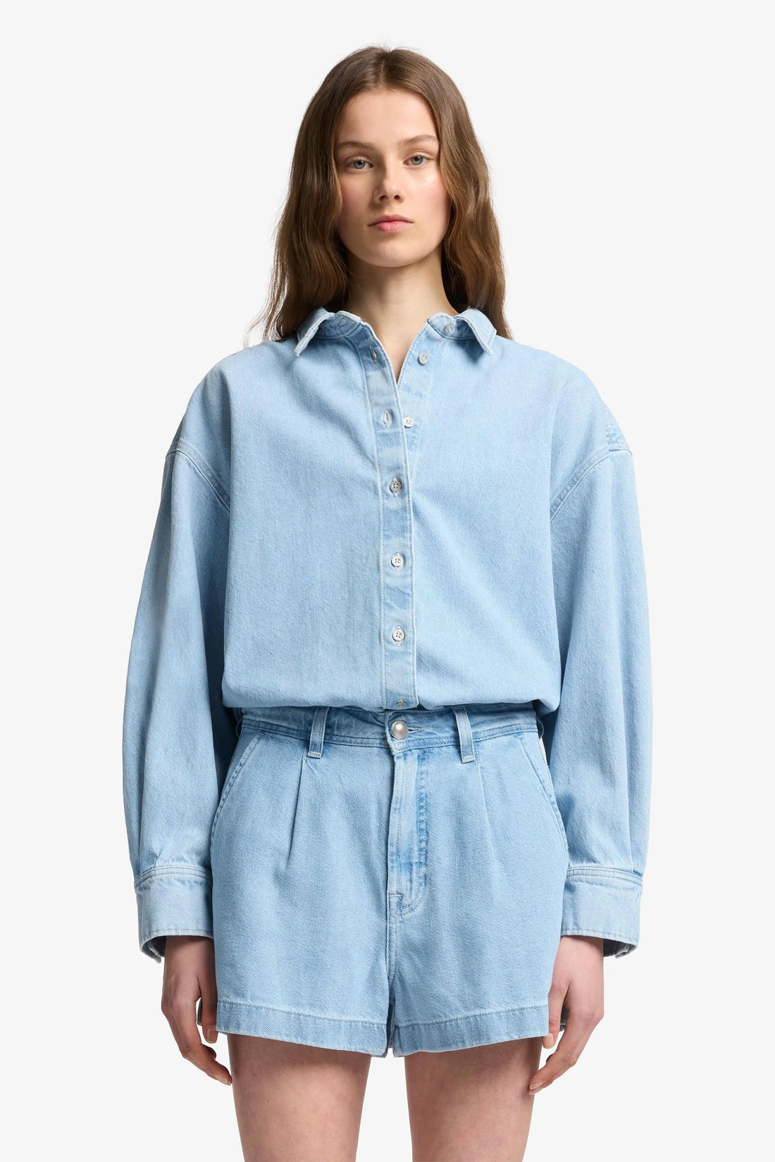 7 For All Mankind_Light Blue_Nina Overshirt Mankind Another Time_7U780066_1BO_01
