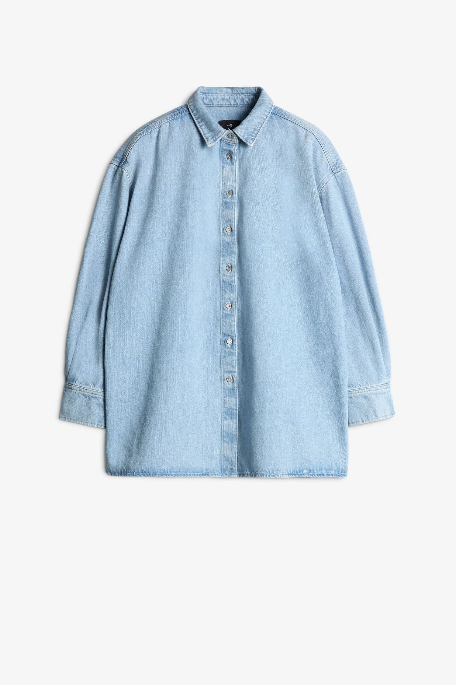 7 For All Mankind_Light Blue_Nina Overshirt Mankind Another Time_7U780066_1BO_06