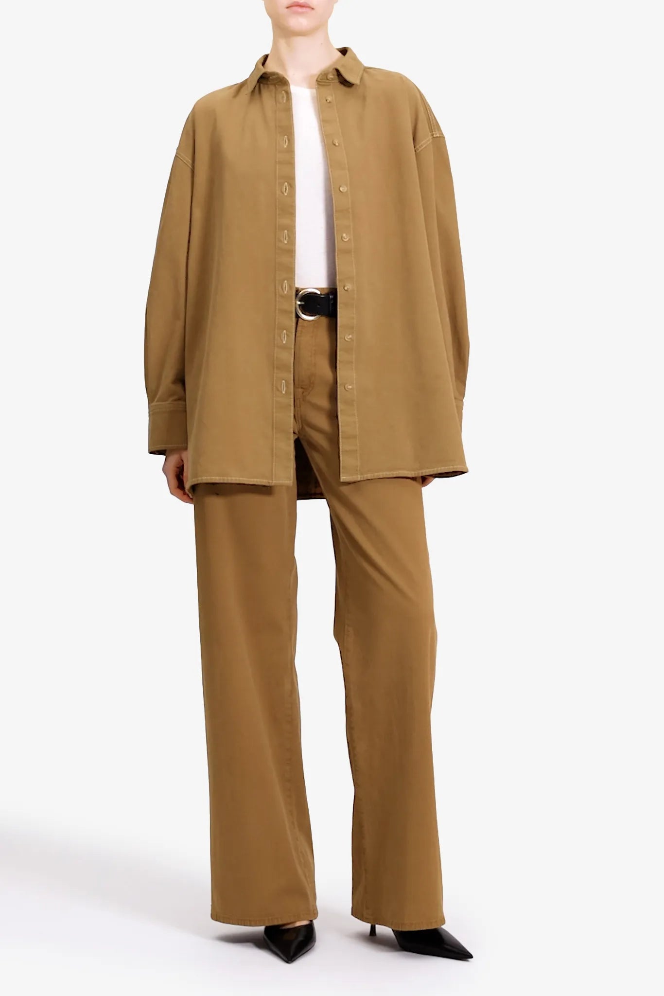 7 For All Mankind_Beige_Nina Overshirt in Comfort Twill_7U780E39_1A8_01