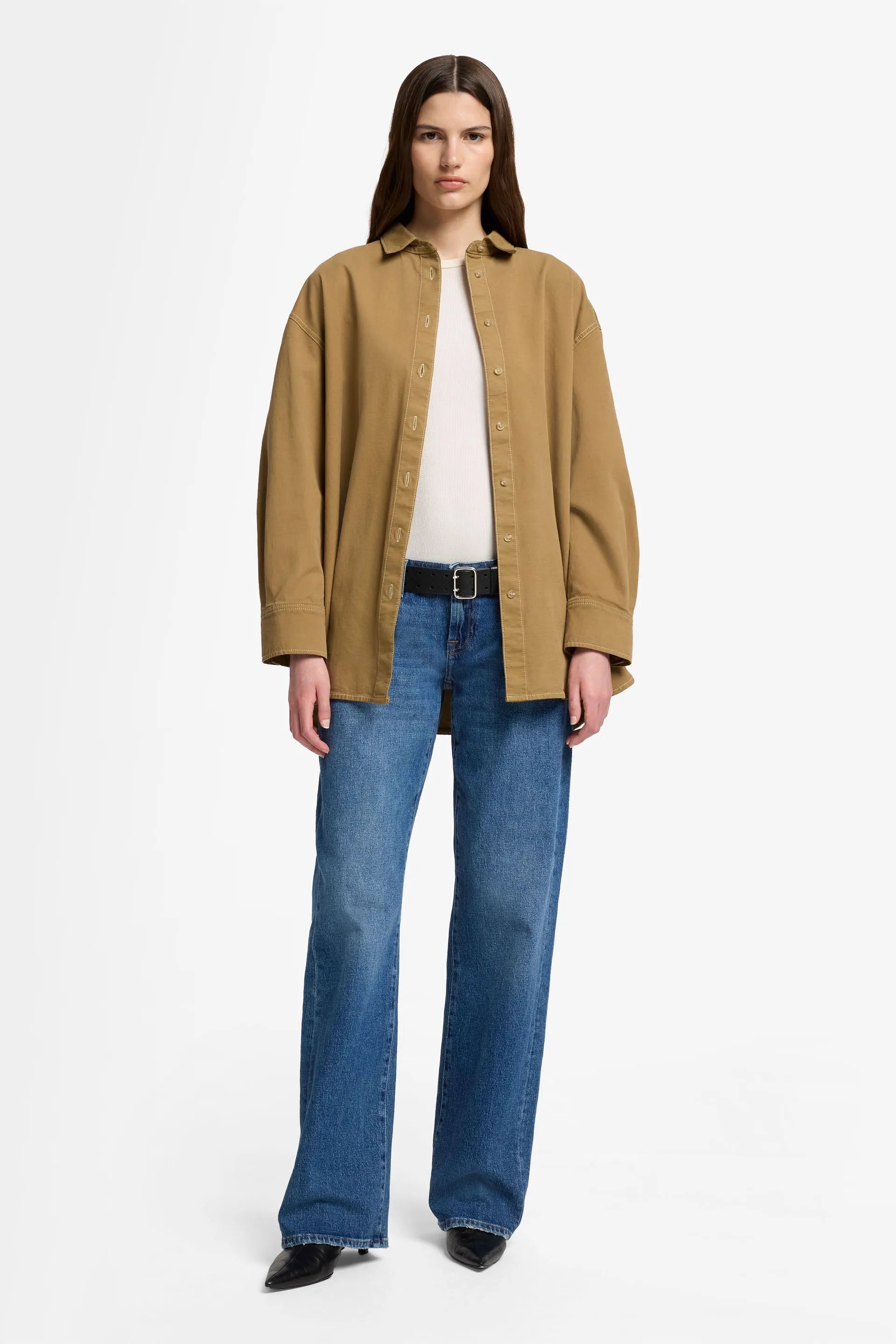 7 For All Mankind_Beige_Nina Overshirt in Comfort Twill_7U780E39_1A8_03