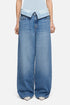 7 For All Mankind Light Blue Women Slouchy Wide Leg SKU: 7U7D0E52_3DI Image 03