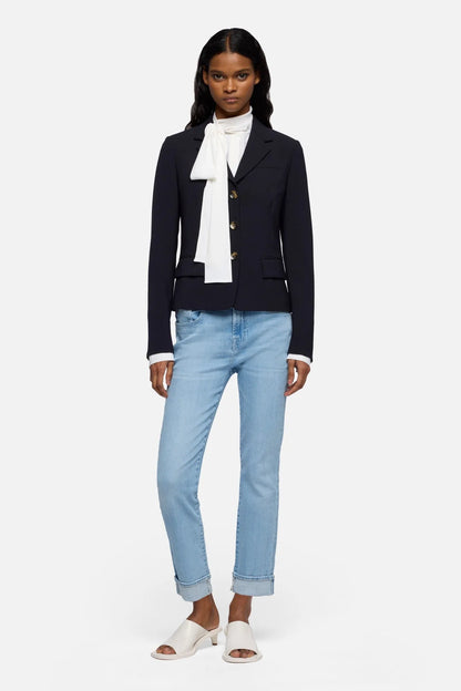 7 For All Mankind Mid Blue Women Relaxed Skinny in Slim Illusion SKU: 7UC30C12_3DH Image 02