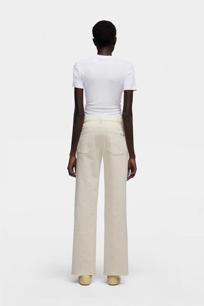 7 For All Mankind Off-White Women Calie Straight SKU: 7UC90G96_3O9 Image 04