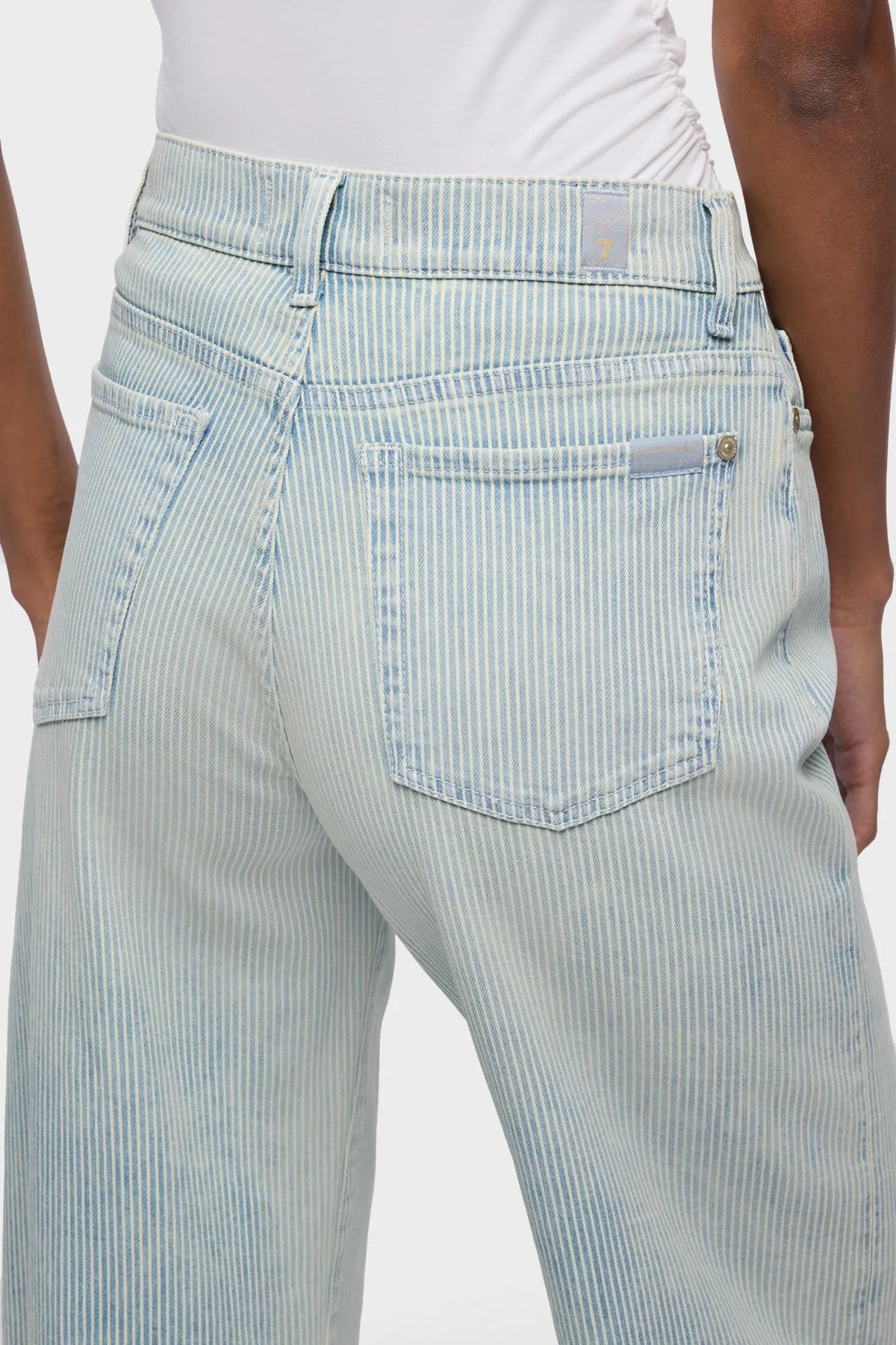 7 For All Mankind Blue Women Lotta SKU: 7UG21H14_3O4 Image 03