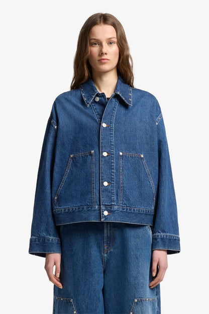 7 For All Mankind_Dark Blue_Cropped Jacket_7UJ80066_1BL_02