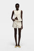 7 For All Mankind Off-White Women Lady Vest SKU: 7UK90G96_3O9 Image 01