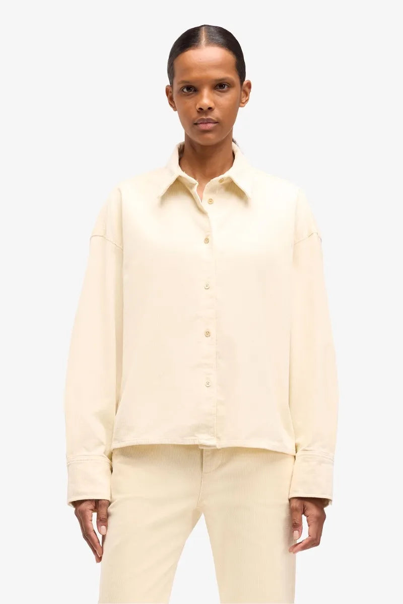 7 For All Mankind_White_Nina Cropped Shirt in Corduroy_7UL10V64_EGH_01
