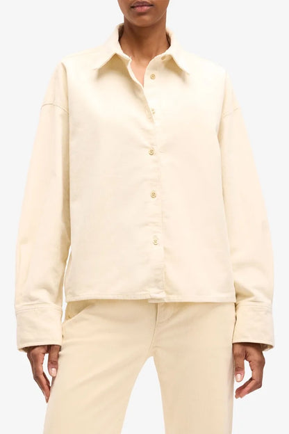 7 For All Mankind_White_Nina Cropped Shirt in Corduroy_7UL10V64_EGH_03