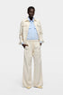 7 For All Mankind Ecru Women Classic Shirt in Comfort Twill SKU: 7UR90E39_3O7 Image 01