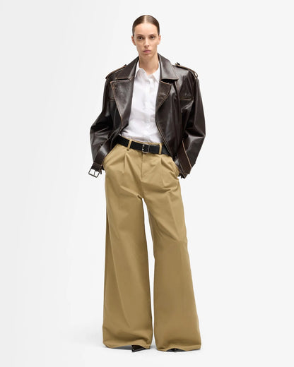 7 For All Mankind_Beige_Pleated Wide Trouser in Comfort Twill_7UX20F07_1A8_01