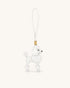 JW Pei White Women Poodle Bag Charm SKU: 7W108-2_White Image 01
