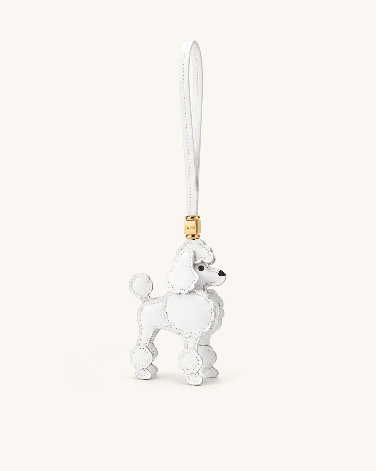 JW Pei White Women Poodle Bag Charm SKU: 7W108-2_White Image 04