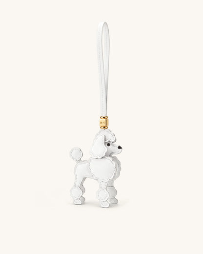 JW Pei White Women Poodle Bag Charm SKU: 7W108-2_White Image 04