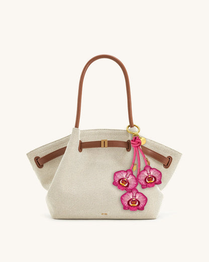 JW Pei Pink Women Orchid Bag Charm SKU: 7W67-4_Pink Image 02