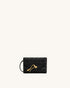 JW Pei Black Women Celeste Woven Textured Envelope Wallet SKU: 7X605X002-1_Black Image 01