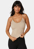 Bebe_Chain Neckline Rib Sweater_7skw0261be_Tan_01