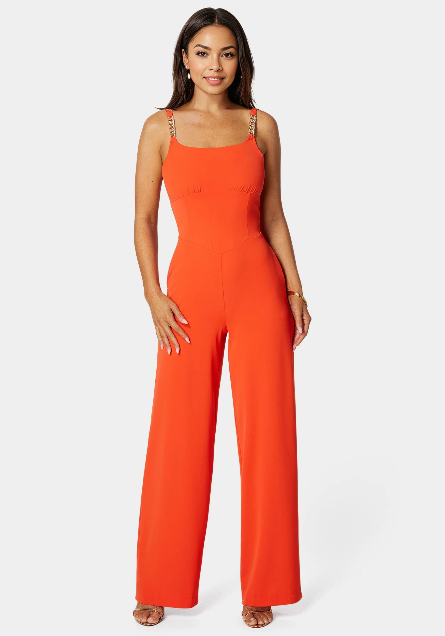 Bebe_Fluid Crepe Palazzo Leg Jumpsuit_7swg0165be_Grenadine_01