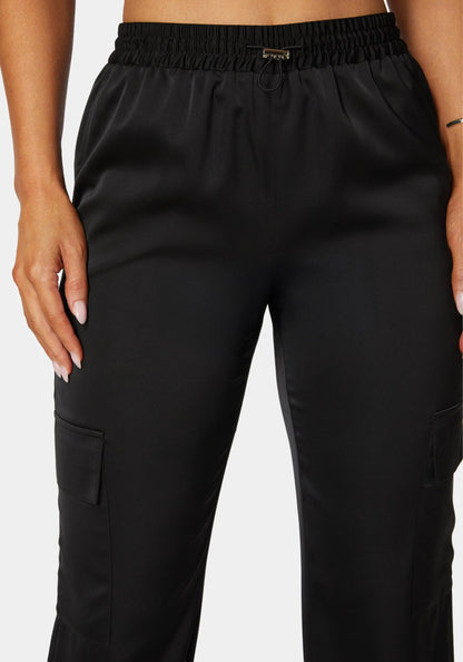 Bebe_Stretch Satin Cargo Jogger_7swp0356be_Black_04