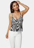 Bebe_Tie Front Satin Cami_7swt0405be_2 Tones Zebra Print_01