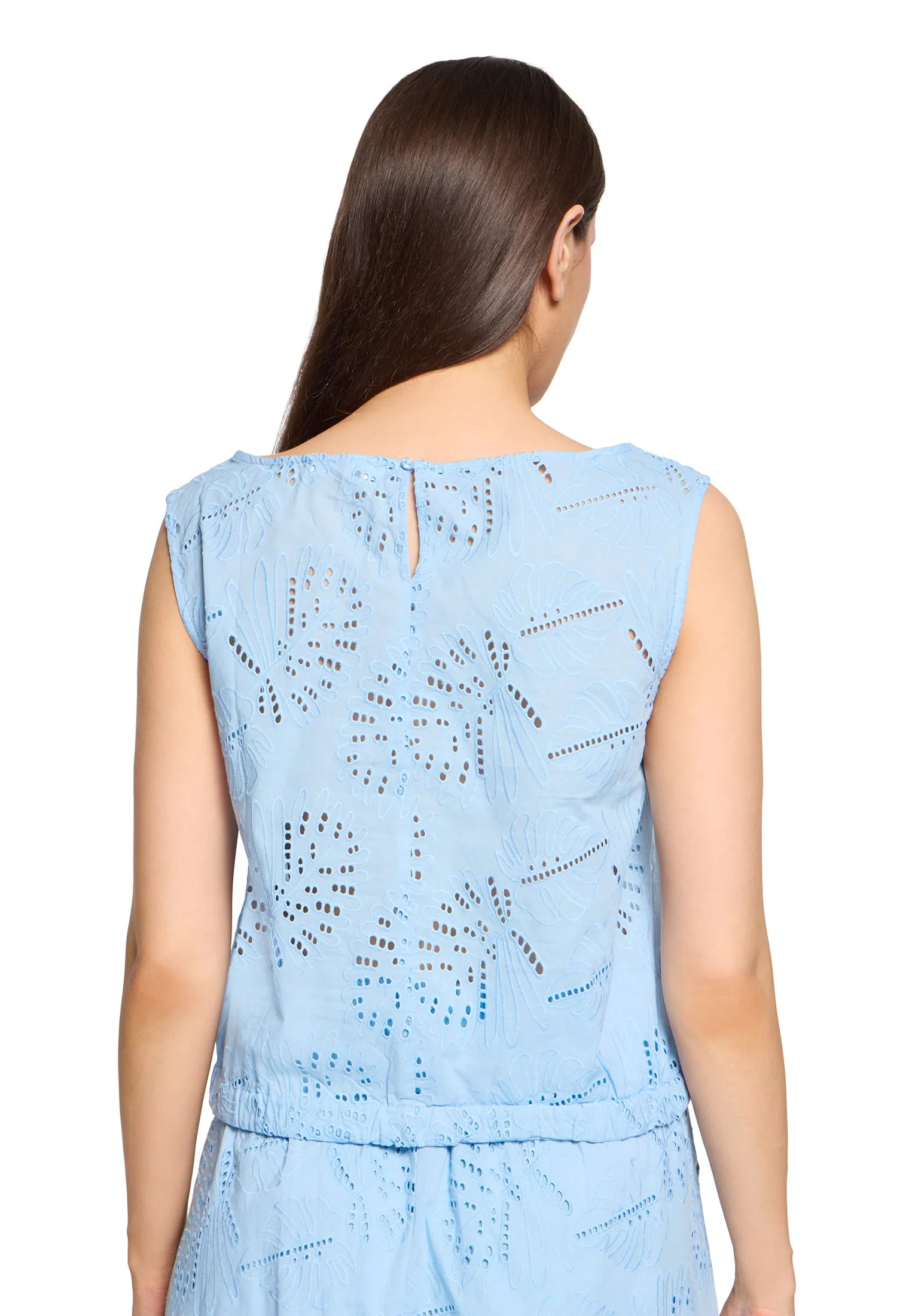 Betty Barclay Blue Bell Women Blouse Short without Sleeve SKU: 8012-3356_8008 Image 03