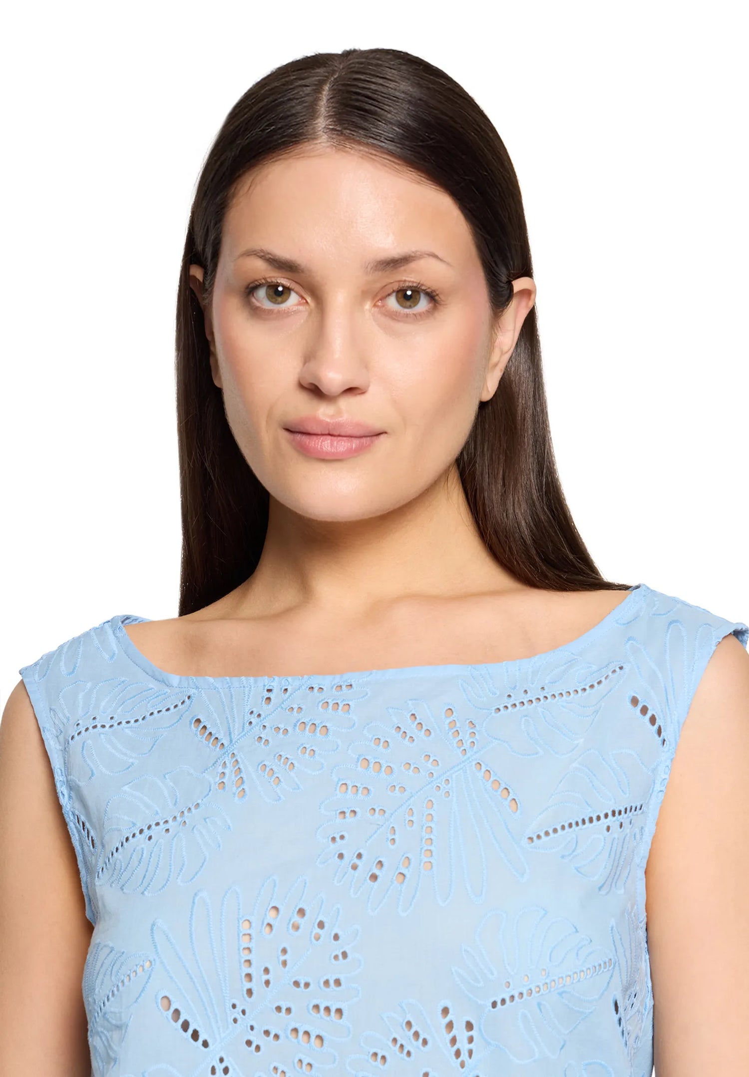 Betty Barclay Blue Bell Women Blouse Short without Sleeve SKU: 8012-3356_8008 Image 06
