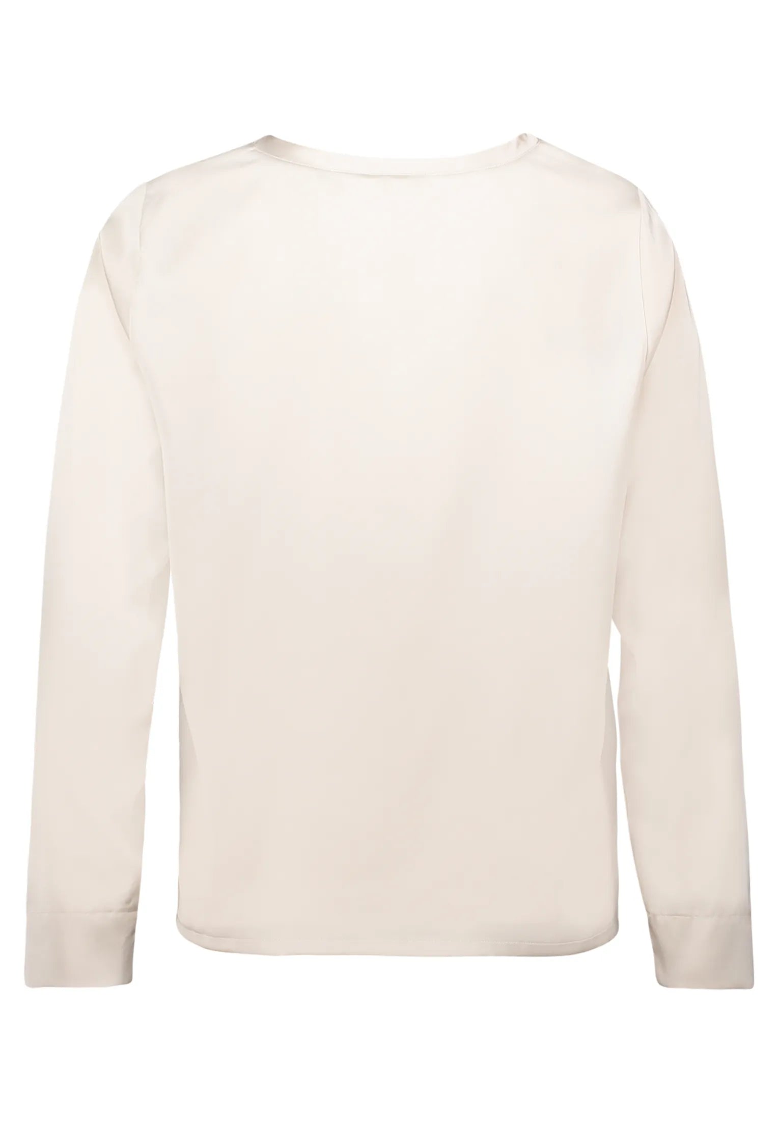 Betty Barclay Silky Beige Women Slip-On Blouse with Boat Neckline SKU: 8018-1849_9103 Image 07