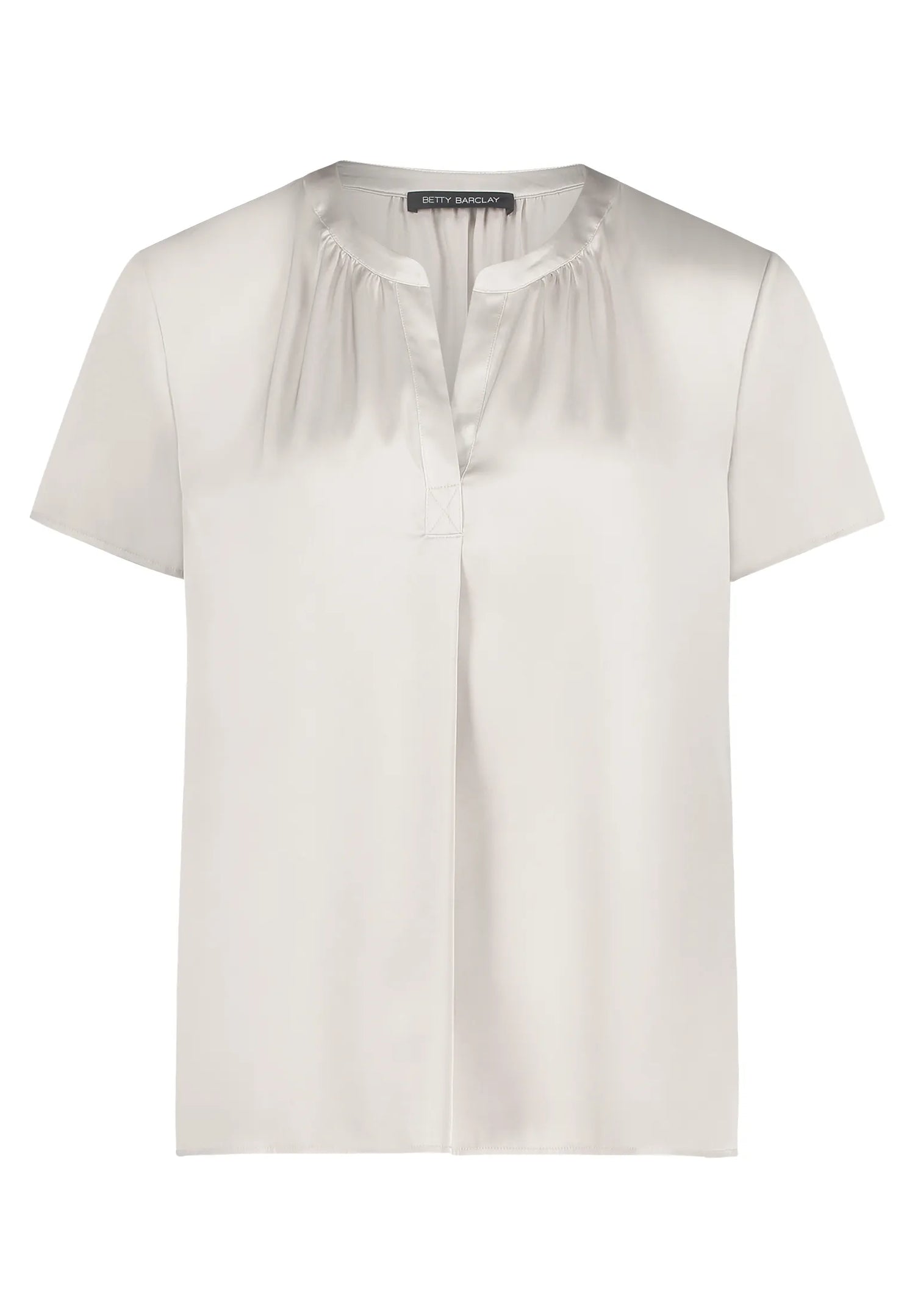 Betty Barclay Light Beige Women Blouse Short 1/2 Sleeve SKU: 8020-1849_9106 Image 01