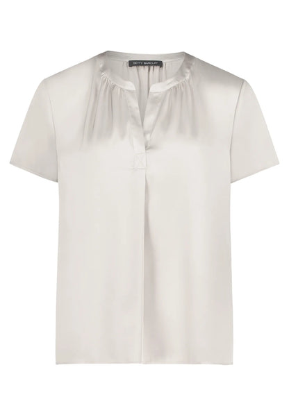 Betty Barclay Light Beige Women Blouse Short 1/2 Sleeve SKU: 8020-1849_9106 Image 01