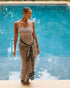 La Vie en Rose Leopard Women Long Chiffon Pareo SKU: 80200097_P20085 Image 01