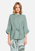 Betty Barclay Chinois Green Women Blouse Jacket with Drawstring SKU: 8031-1836_9194 Image 01