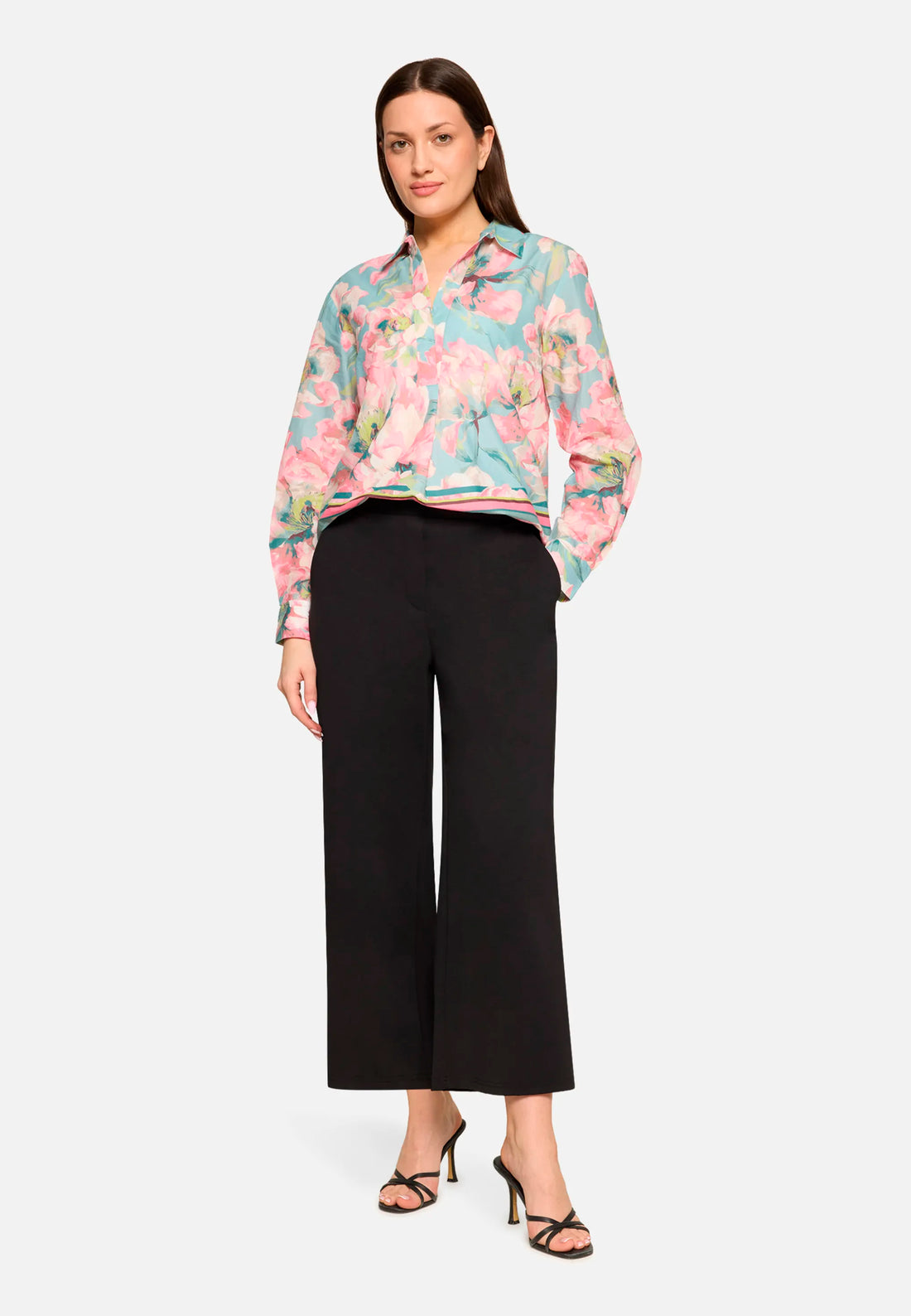 Betty Barclay Mint/Rose Women Long-Sleeved Blouse SKU: 8032-1850_5802 Image 02