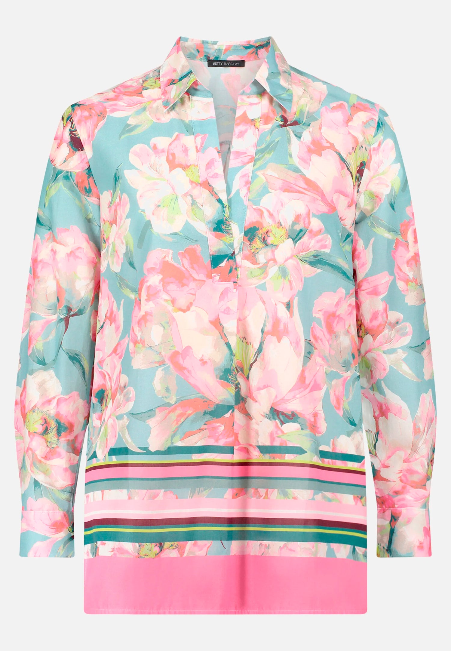 Betty Barclay Mint/Rose Women Long-Sleeved Blouse SKU: 8032-1850_5802 Image 04