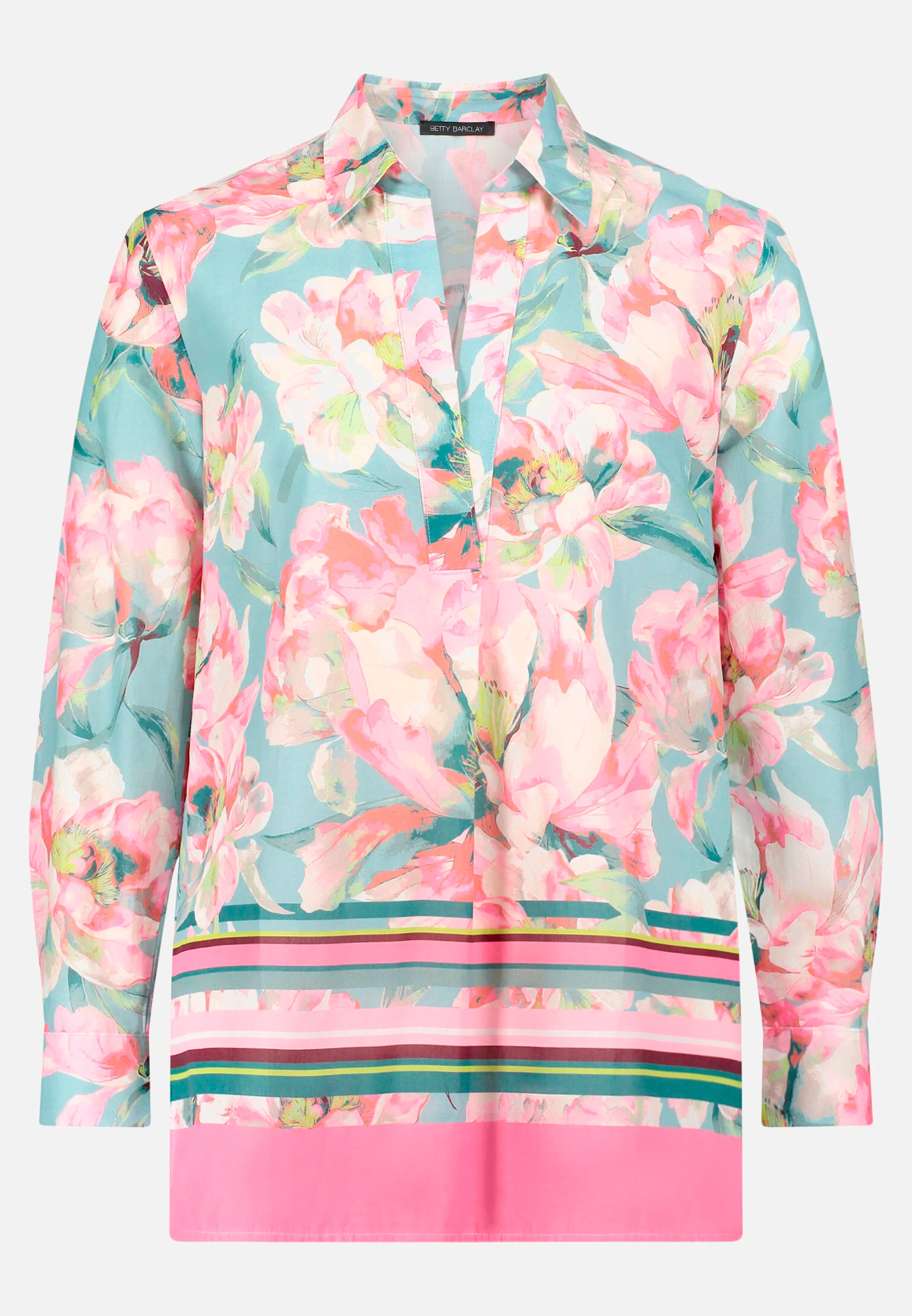 Betty Barclay Mint/Rose Women Long-Sleeved Blouse SKU: 8032-1850_5802 Image 04