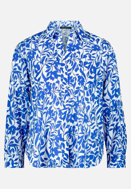 Betty Barclay Cream/Blue Women Long-Sleeved Blouse SKU: 8046-1909_1881 Image 04