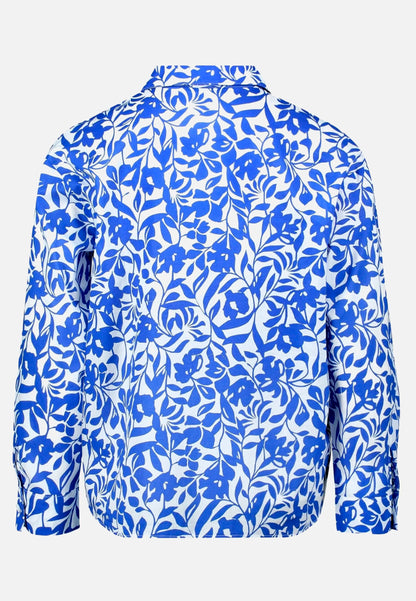 Betty Barclay Cream/Blue Women Long-Sleeved Blouse SKU: 8046-1909_1881 Image 05