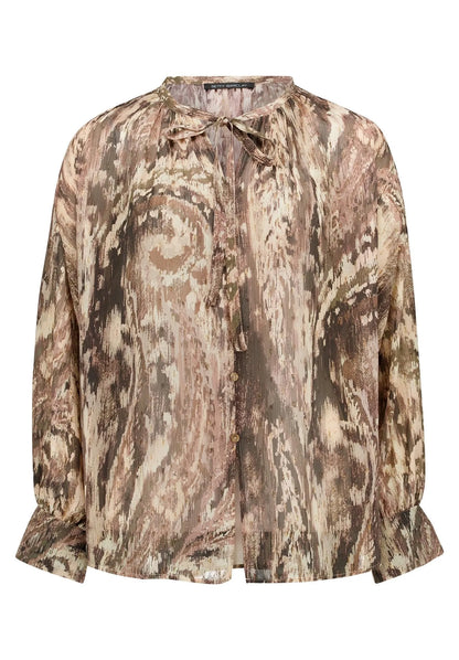 Betty Barclay Beige/Brown Women Blouse Long 1/1 Sleeve SKU: 8113-1692_7875 Image 01