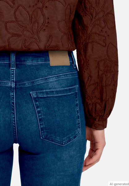 Betty Barclay Muskat Women Long-Sleeved Slip-On Blouse with Embroidery SKU: 8114-1664_7063 Image 06