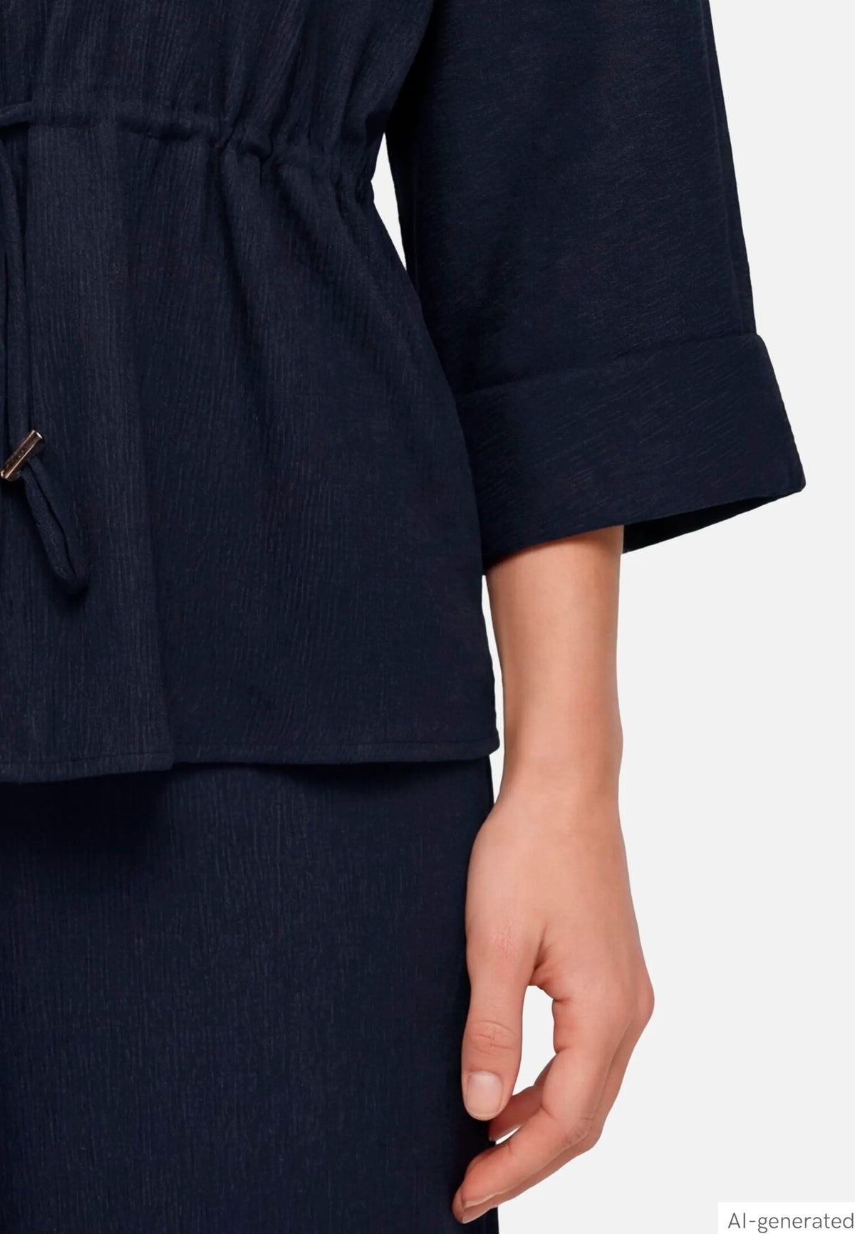 Betty Barclay Dark Sky Women Shirt Blouse with Belt SKU: 8115-1705_8345 Image 07