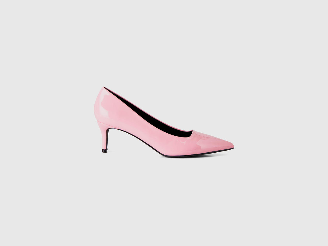 Pink Pumps With Patent Leather Heels_81A8DD02P_38E_01