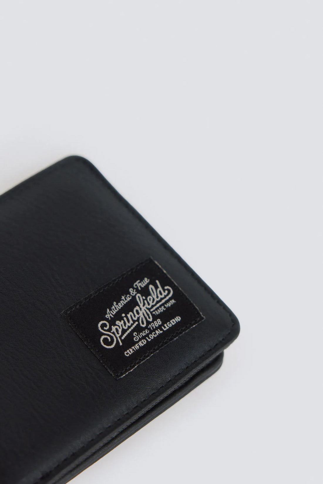 Springfield Black Men Two-Tone Faux Leather Wallet SKU: 8203116_01 Image 02