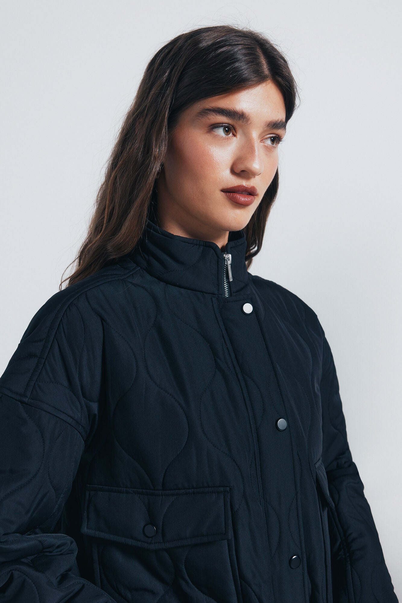 Springfield_Black_Quilted Jacket Pockets_8272803_35_05