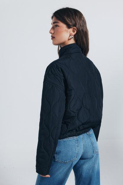 Springfield_Black_Quilted Jacket Pockets_8272803_35_06