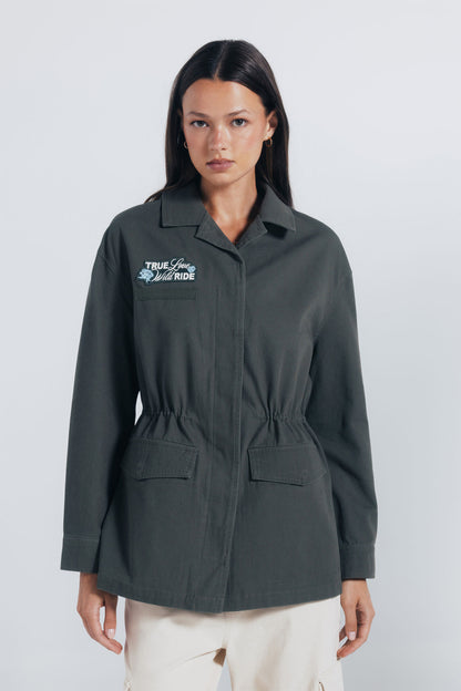 Springfield_Green_Military Overshirt with Patches_8272808_94_03