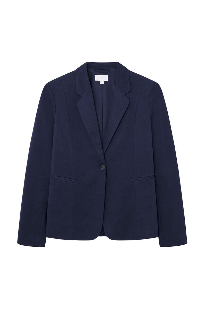 Blazer With Rolled Sleeves_8417373_14_02
