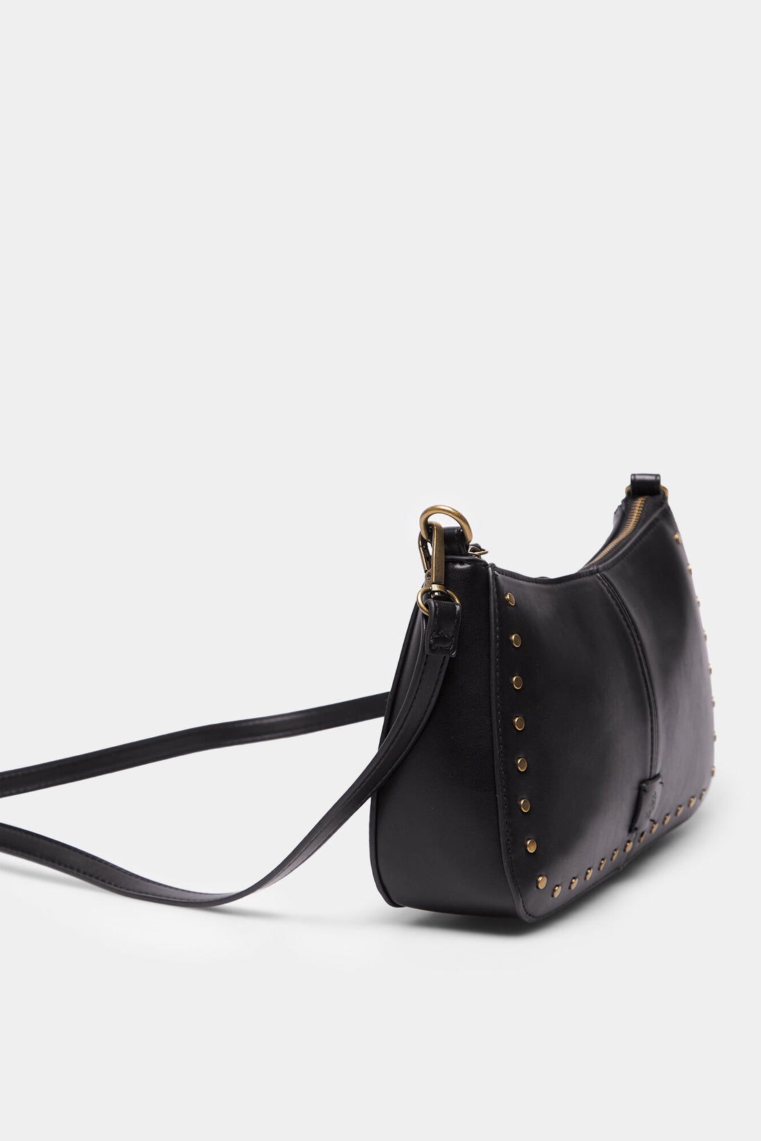 Black Shoulder Bag With Braided Strap_8527381_01_02