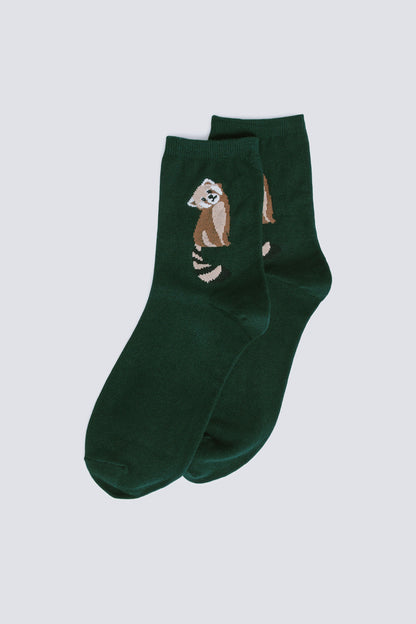 Springfield_Green_Raccoon Long Sock_8542343_20_01