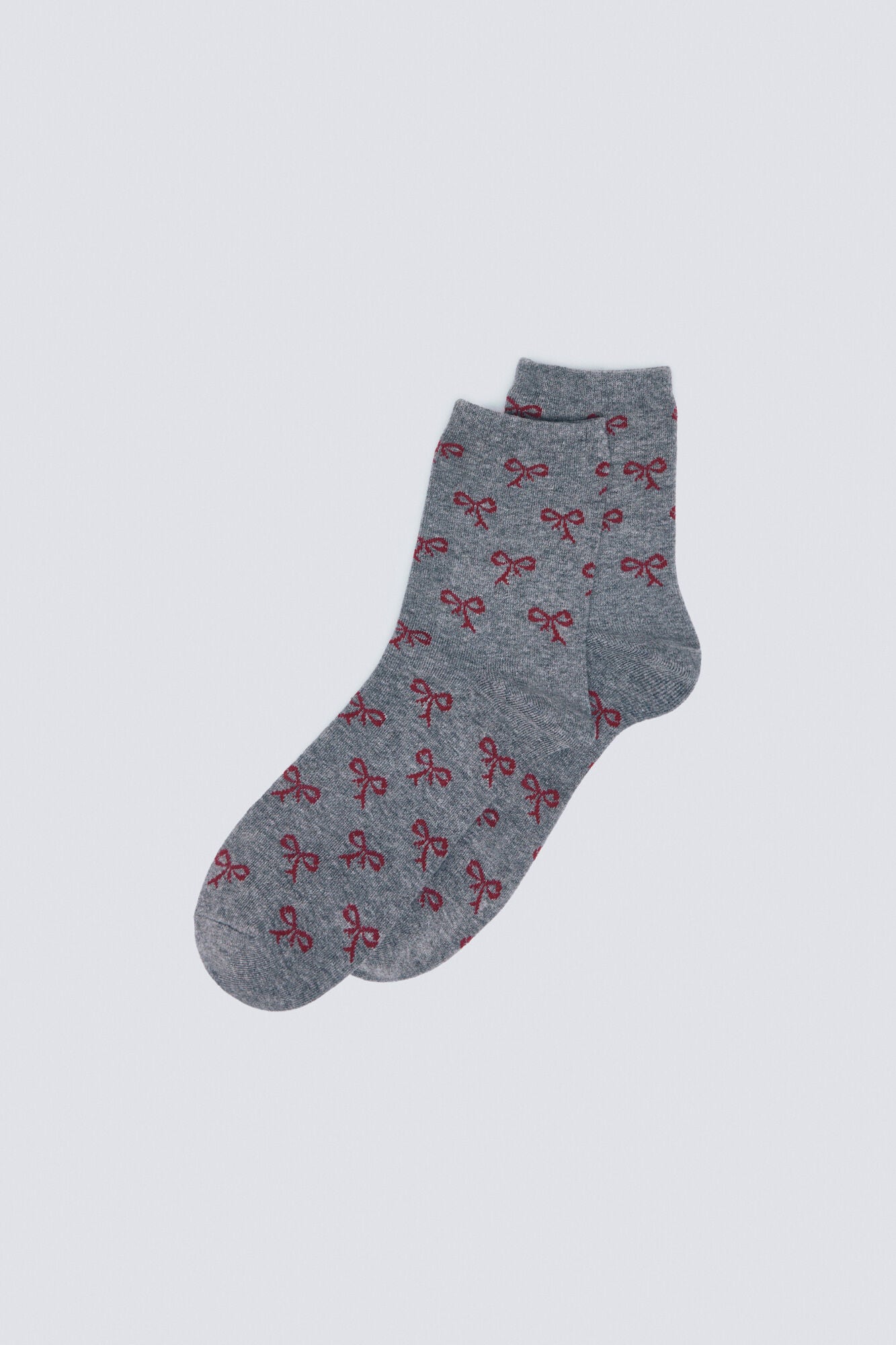 Springfield_Medium_Grey_Long Socks with Bows_8542345_45_01