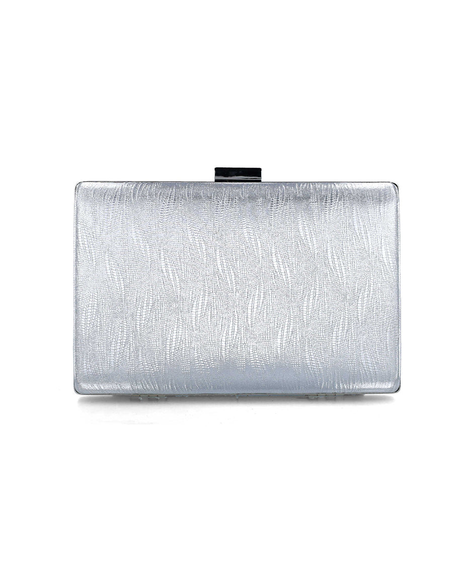 Silver Clutch With Design_85496_09_01